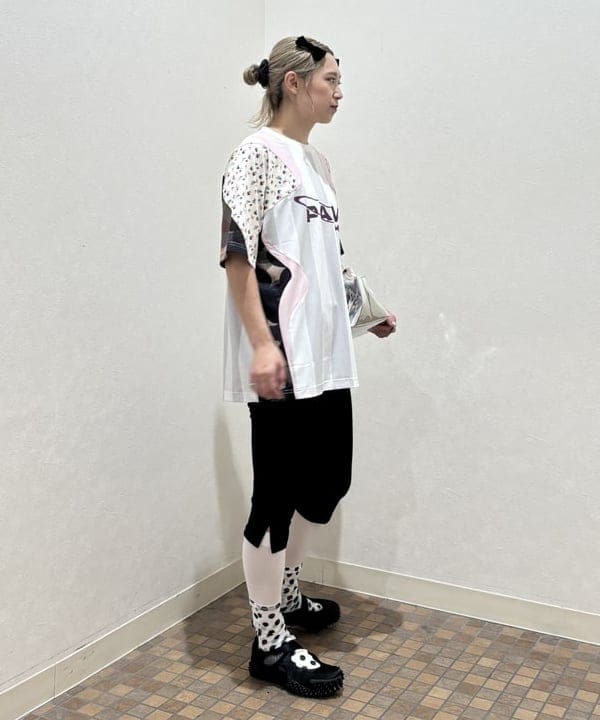 YABUさんの「BEAMS WOMEN｜チュール プリント SOX」を使ったコーディネート