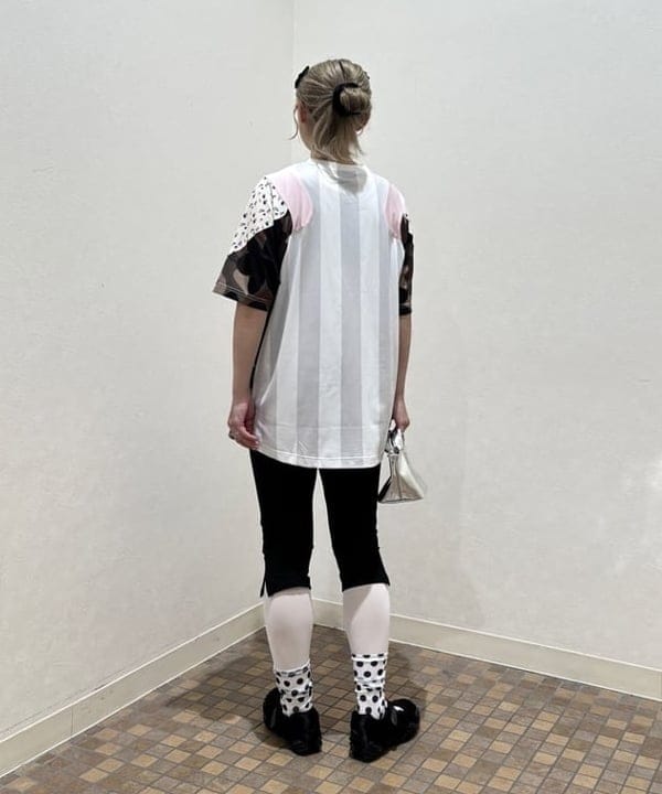 YABUさんの「BEAMS WOMEN｜チュール プリント SOX」を使ったコーディネート