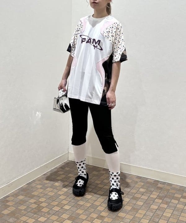 YABUさんの「BEAMS WOMEN｜チュール プリント SOX」を使ったコーディネート