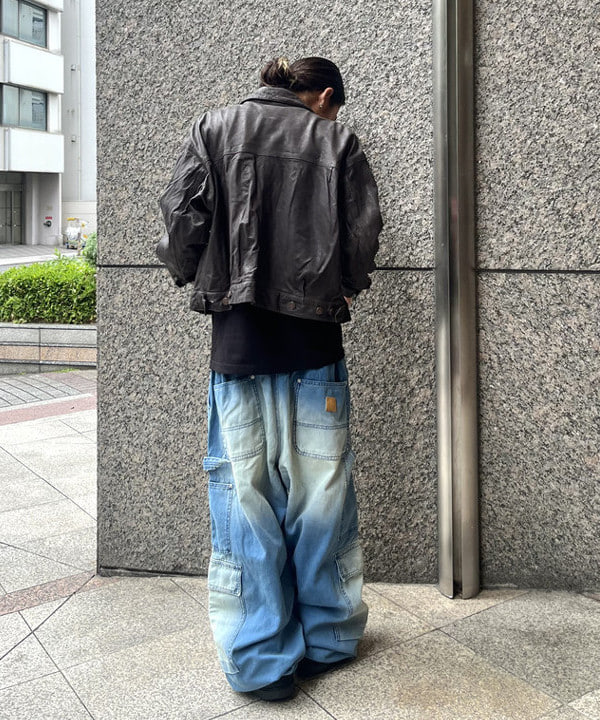 菊田 悠さんの「BEAMS WOMEN｜シープレザー ショート ジャケット」を使ったコーディネート