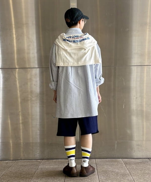 みりさんの「ビッグ ボタンダウン シャツ」を使ったコーディネート