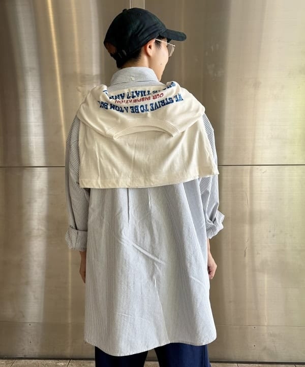 みりさんの「ビッグ ボタンダウン シャツ」を使ったコーディネート