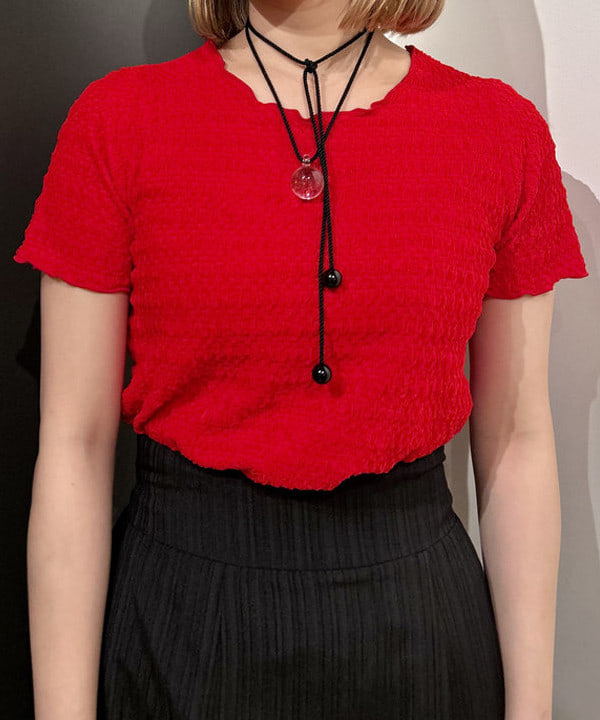 早川 萌子さんの「BEAMS WOMEN｜ジャカード マーメイド スカート」を使ったコーディネート