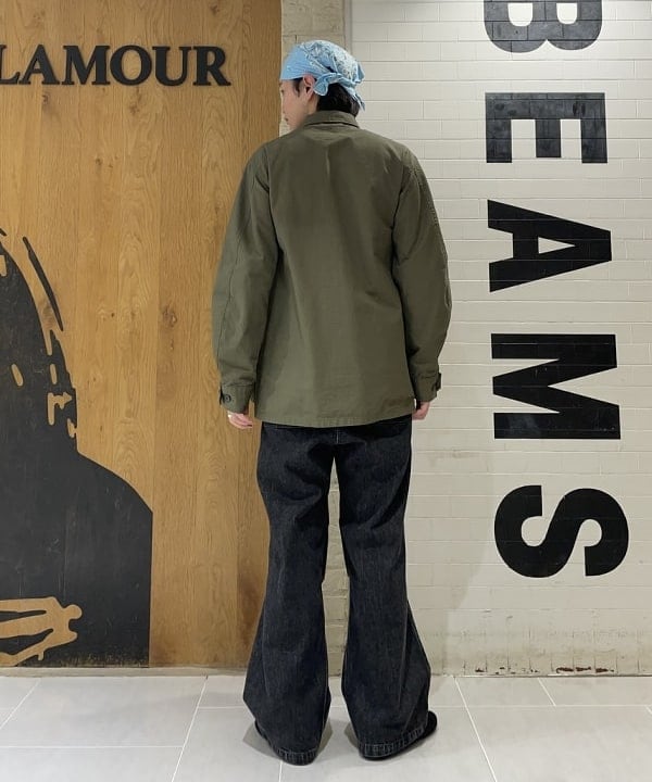 マツミヤさんの「BEAMS WOMEN｜【別注】Gramicci / デニム オーバーパンツ」を使ったコーディネート