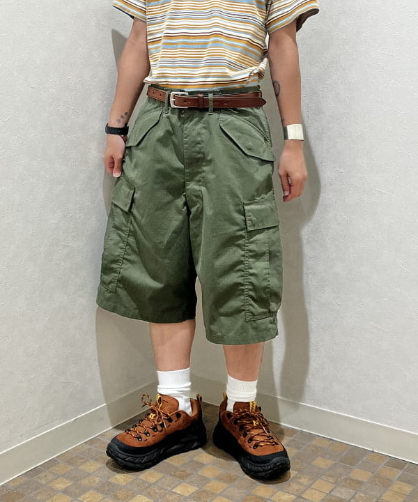 土田 達也さんの「BEAMS WOMEN｜BEAMS / ビッグ 6ポケット カーゴ ショーツ」を使ったコーディネート