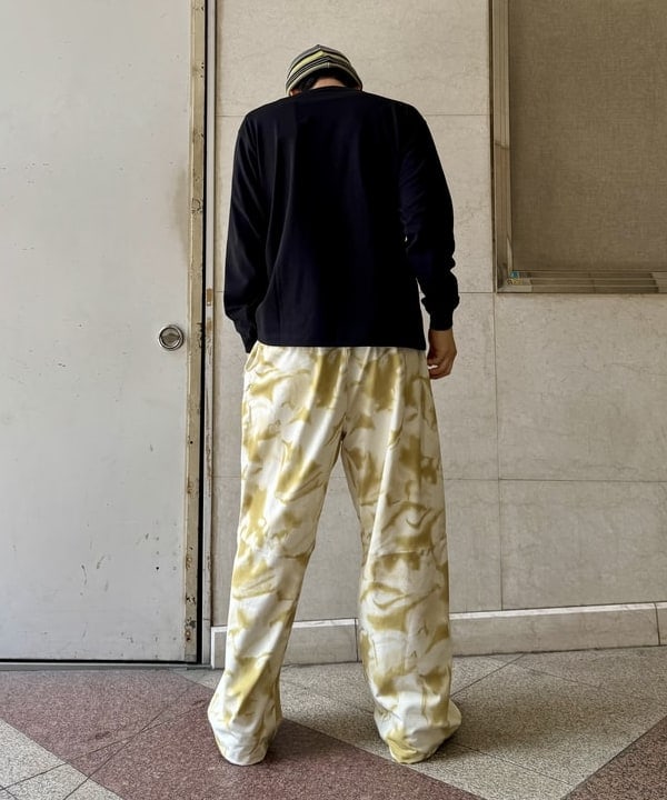 配島 孝明さんの「BEAMS WOMEN｜マルチボーダー ワッチキャップ」を使ったコーディネート