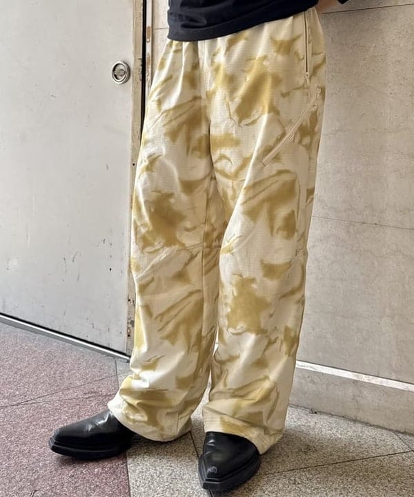 配島 孝明さんの「BEAMS WOMEN｜マルチボーダー ワッチキャップ」を使ったコーディネート