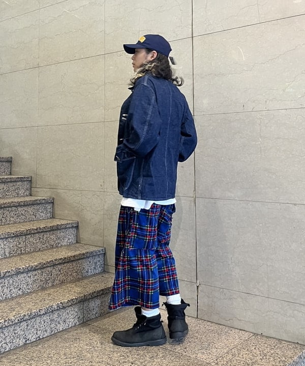 菊田 悠さんの「BEAMS WOMEN｜BEAMS ベーシック キャップ」を使ったコーディネート