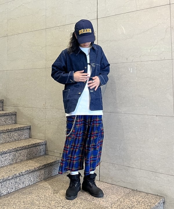 菊田 悠さんの「BEAMS WOMEN｜BEAMS ベーシック キャップ」を使ったコーディネート