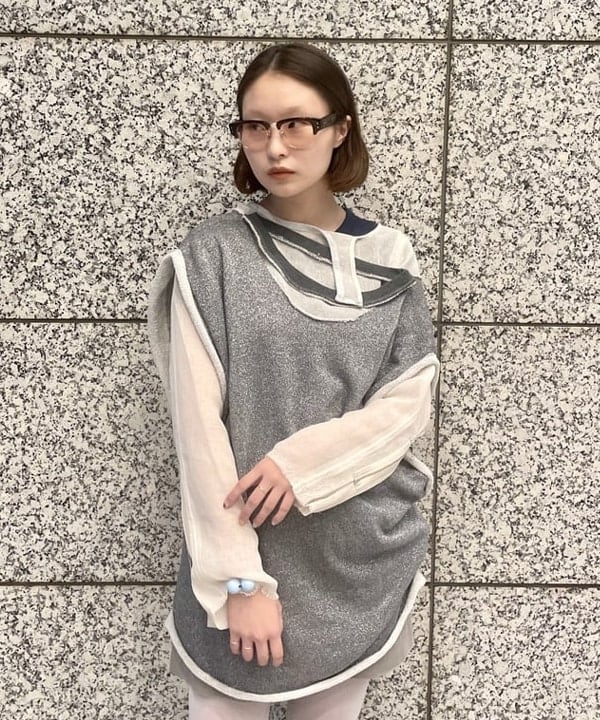水野 萌香さんの「BEAMS WOMEN｜maturely / グリッターミニワンピース」を使ったコーディネート