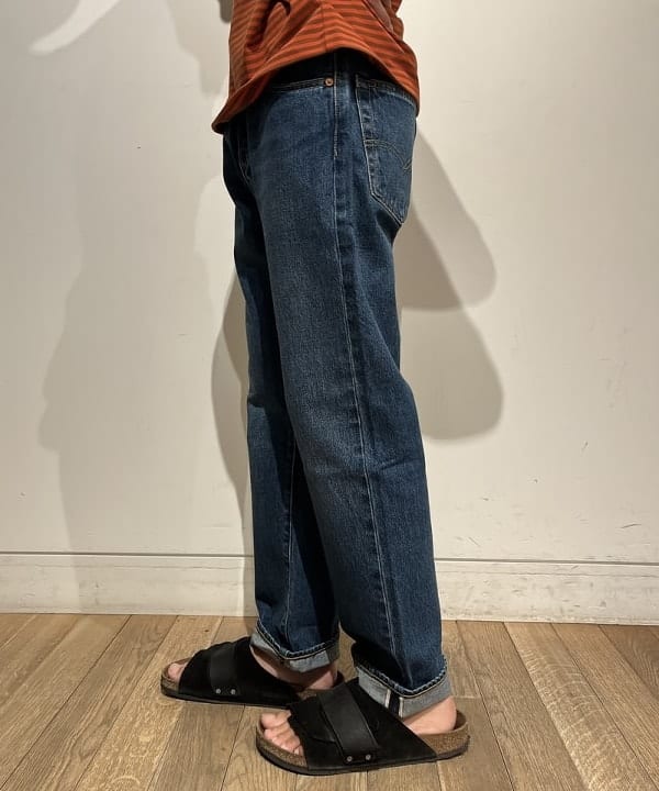 BANさんの「BEAMS WOMEN｜ボーダー ロングスリーブTシャツ」を使ったコーディネート