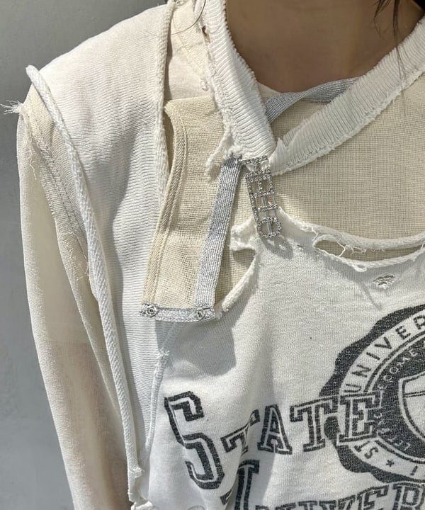 ナツハさんの「BEAMS WOMEN｜maturely / スリーヤーン キャミソール」を使ったコーディネート