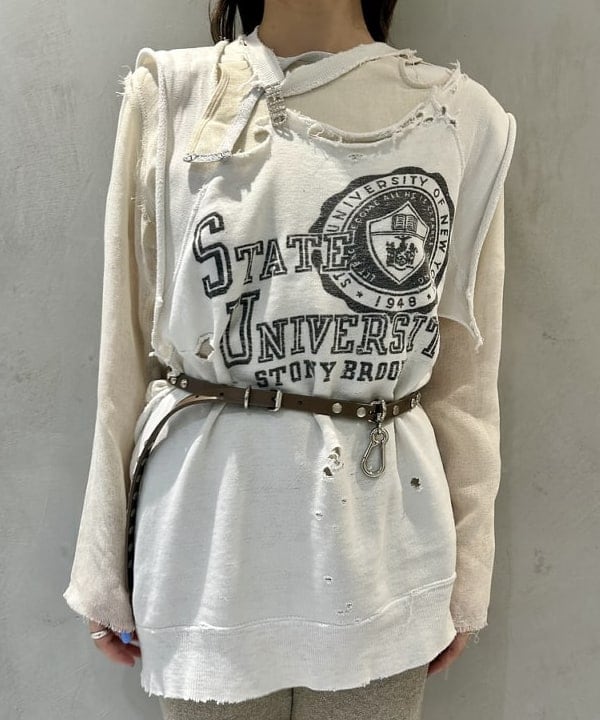 ナツハさんの「BEAMS WOMEN｜maturely / スリーヤーン キャミソール」を使ったコーディネート