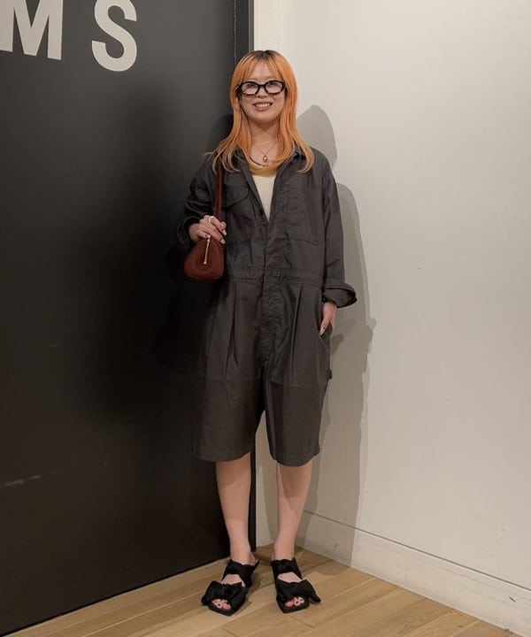 ando naoさんの「BEAMS WOMEN｜ショーツ オールインワン」を使ったコーディネート