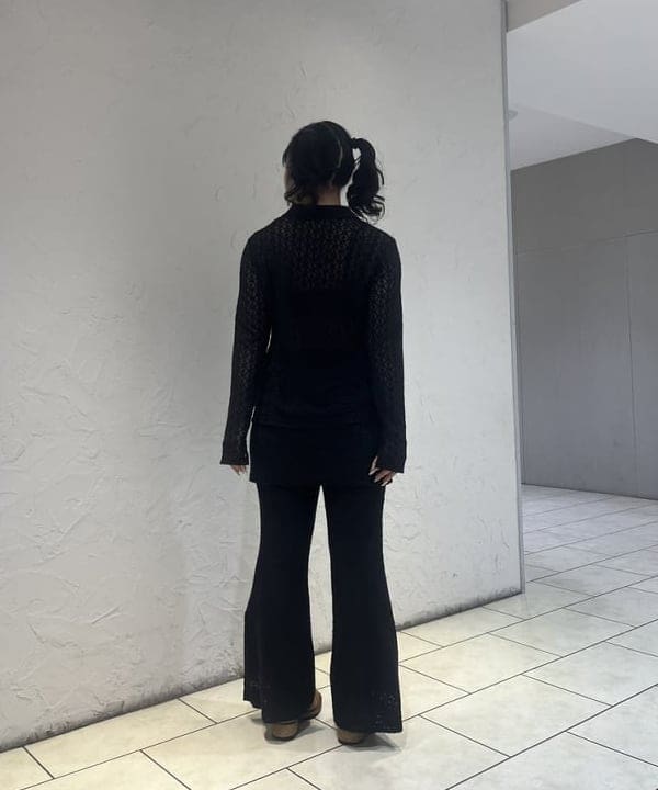 星野 真依さんの「BEAMS WOMEN｜レース スカート セット フレア パンツ」を使ったコーディネート