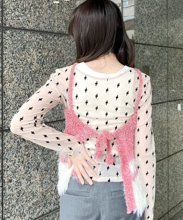 加歩さんの「BEAMS WOMEN｜maturely / スリーヤーン キャミソール」を使ったコーディネート