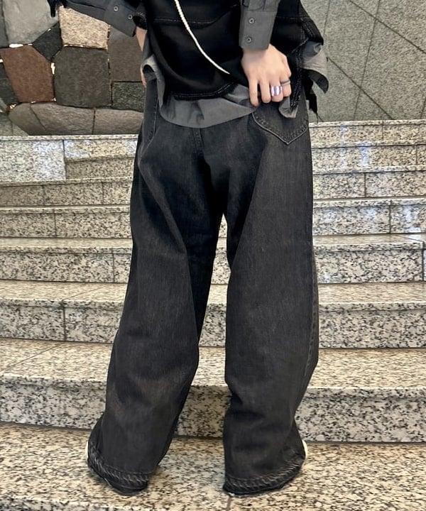 小原 もこさんの「BEAMS WOMEN｜maturely / オーガニック コットン ハート フリルシャツ」を使ったコーディネート