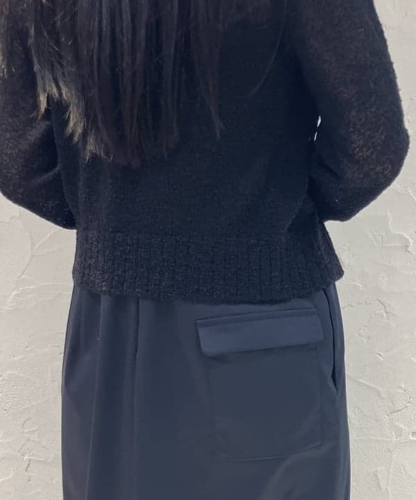 OSUMIさんの「BEAMS WOMEN｜AK+1 / ポロカラーショート カーディガン」を使ったコーディネート