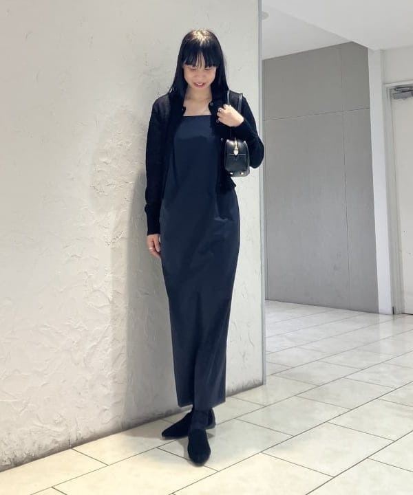 OSUMIさんの「BEAMS WOMEN｜AK+1 / ポロカラーショート カーディガン」を使ったコーディネート