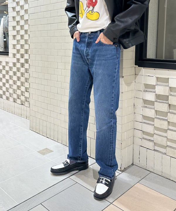 SUDOさんの「BEAMS WOMEN｜ワイドフィット レザー ジップブルゾン」を使ったコーディネート