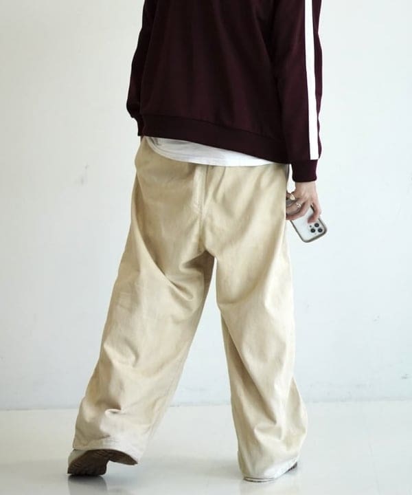 SUDOさんの「BEAMS WOMEN｜ワイド ダスティー イージーパンツ」を使ったコーディネート