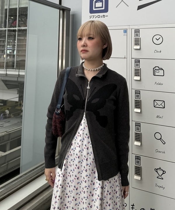 梅 Unisphere Waffle Lined Full-Zip Hoodie – Aimé Leon Dore