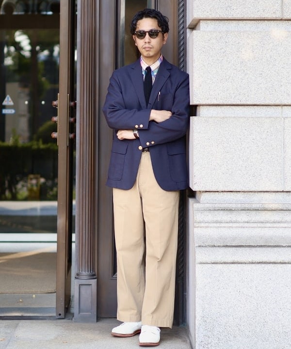 BEAMS PLUSセットアップ（ネイビー） おすすめのセットアップです。｜BEAMS PLUS（ビームス プラス