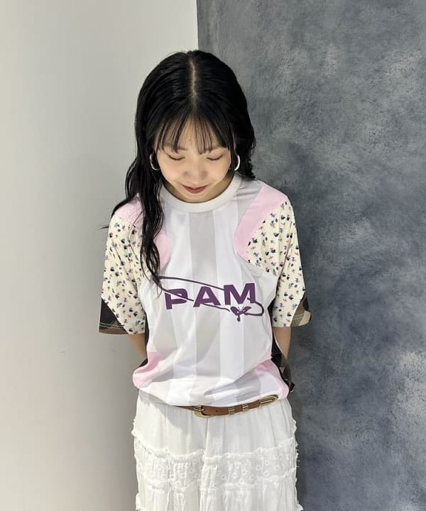 SAEさんの「BEAMS WOMEN｜レース キリカエ ティアード スカート」を使ったコーディネート