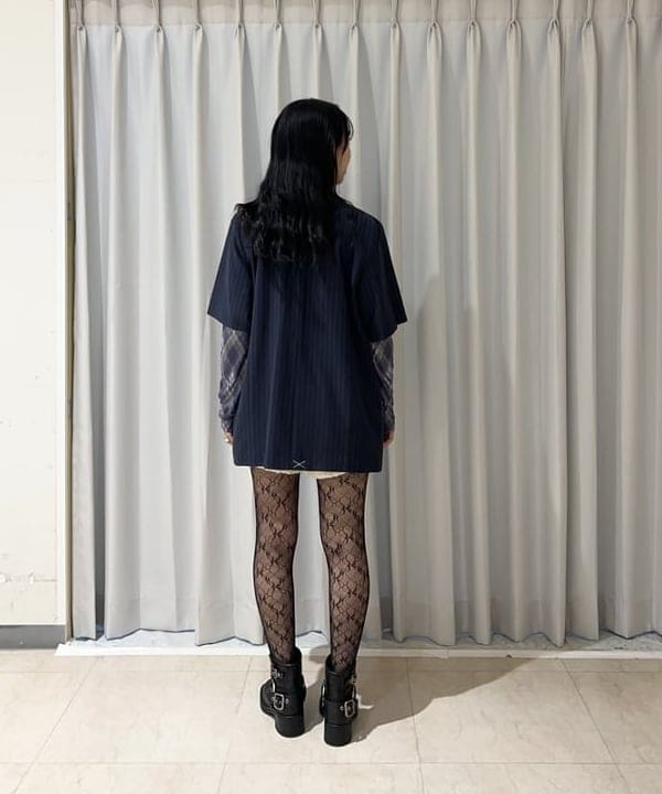 SAEさんの「BEAMS WOMEN｜ラペル ドット ハーフスリーブ ジャケット」を使ったコーディネート