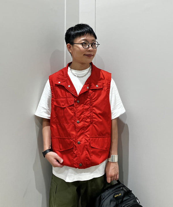 土田 達也さんの「BEAMS WOMEN｜SIERRA DESIGNS × BEAMS PLUS / 別注 PACKABLE PANAMINT VEST」を使ったコーディネート