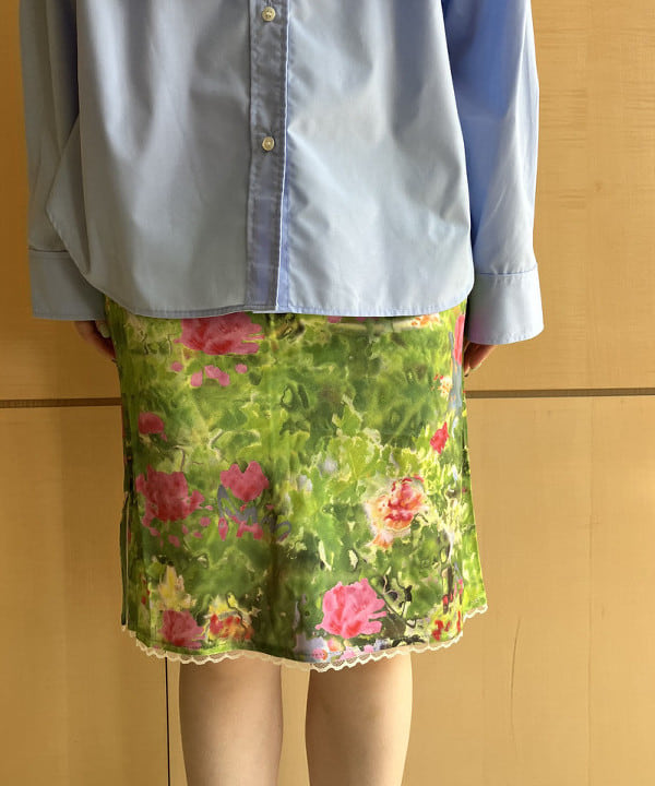 Hazukiさんの「BEAMS WOMEN｜Ｗカラー レイヤード シャツ」を使ったコーディネート