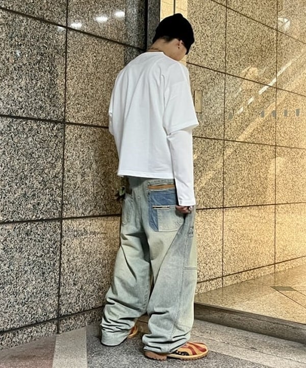 ムファサさんの「BEAMS WOMEN｜レイヤード Tシャツ」を使ったコーディネート