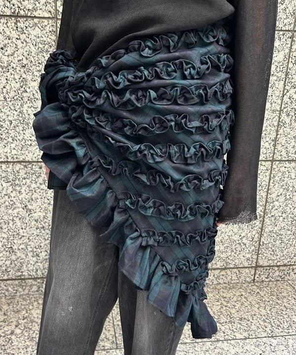 Sakiさんの「BEAMS WOMEN｜maturely / メッシュ トップ ロングスリーブ」を使ったコーディネート