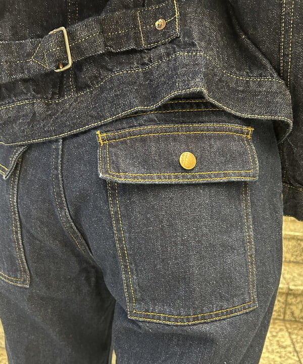 ばるたんさんの「BEAMS WOMEN｜デニム ブッシュ パンツ」を使ったコーディネート