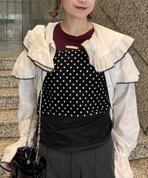 YABUさんの「BEAMS WOMEN｜ストレッチ カプリ パンツ」を使ったコーディネート