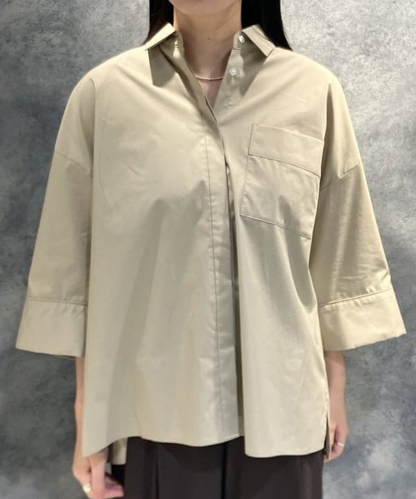 OSUMIさんの「BEAMS WOMEN｜ワイドスリーブ シャツ」を使ったコーディネート