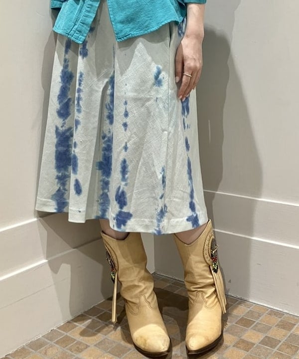 小原 もこさんの「BEAMS WOMEN｜【別注】Wrangler &times; maturely / フリンジ ショートスリーブ Tシャツ」を使ったコーディネート