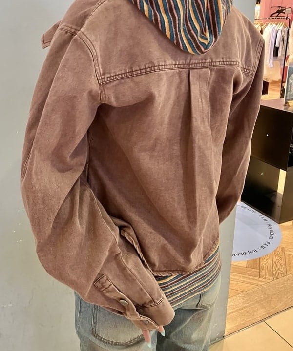 イトウミサキさんの「BEAMS WOMEN｜GHOSPELL / Britt Denim Shirt」を使ったコーディネート