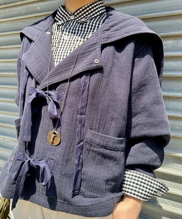 ナツハさんの「BEAMS WOMEN｜コットン ミリタリー フード ジャケット」を使ったコーディネート