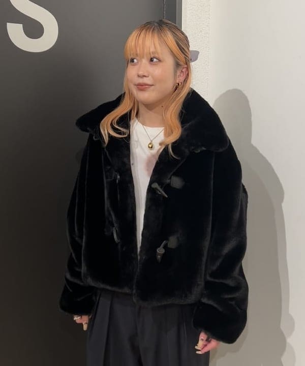 ando naoさんの「BEAMS WOMEN｜TATRAS / PARTANNA フリース ブルゾン」を使ったコーディネート