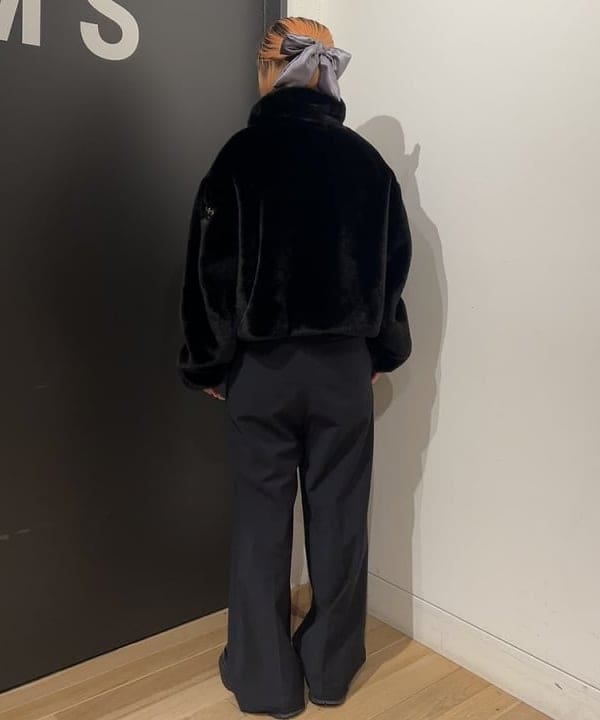 ando naoさんの「BEAMS WOMEN｜TATRAS / PARTANNA フリース ブルゾン」を使ったコーディネート