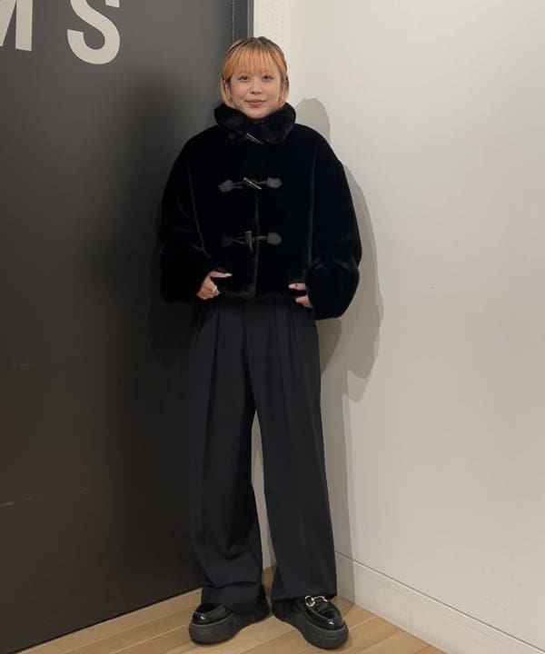 ando naoさんの「BEAMS WOMEN｜TATRAS / PARTANNA フリース ブルゾン」を使ったコーディネート