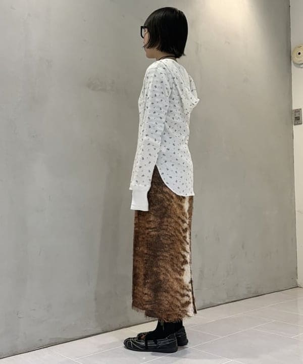 amaさんの「BEAMS WOMEN｜リボン チェーン バッグ」を使ったコーディネート