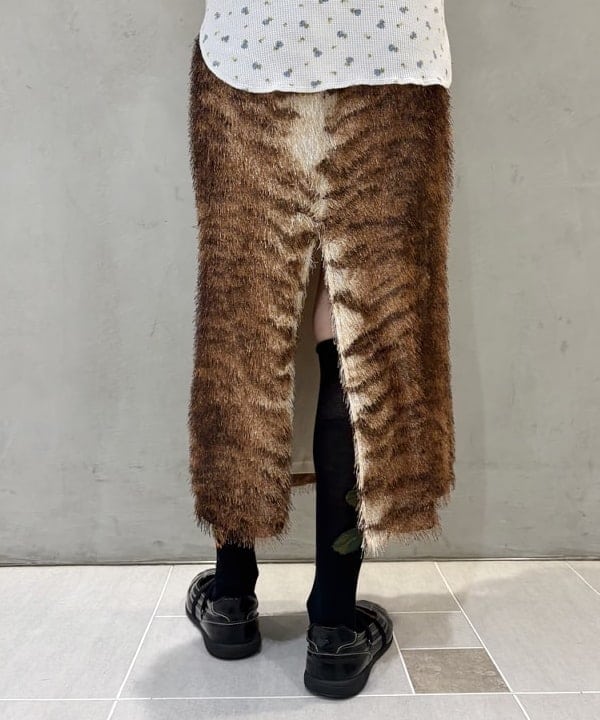 amaさんの「BEAMS WOMEN｜リボン チェーン バッグ」を使ったコーディネート