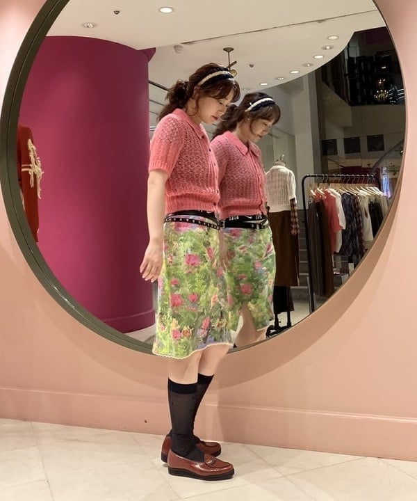 渡邊 舞さんの「BEAMS WOMEN｜ダブル レザー ベルト」を使ったコーディネート