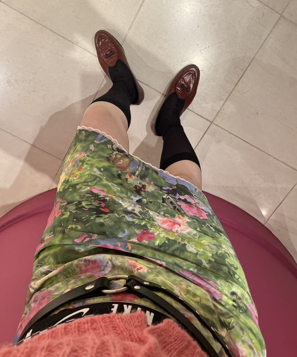 渡邊 舞さんの「BEAMS WOMEN｜ダブル レザー ベルト」を使ったコーディネート