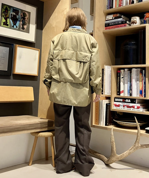 小原 もこさんの「BEAMS WOMEN｜【別注】Healthknit / BB ヘンリーネック Tシャツ ７分袖」を使ったコーディネート