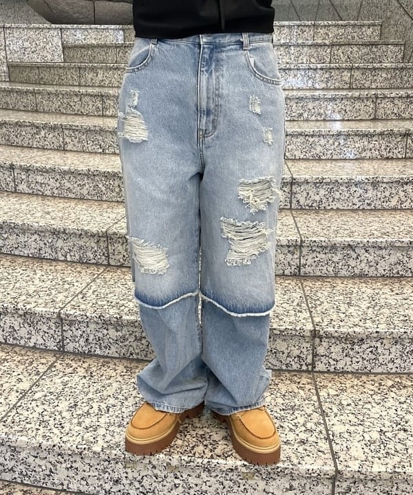 まゆちゃんさんの「BEAMS WOMEN｜フロッキー プリント シアー ラウンドネック トップス」を使ったコーディネート