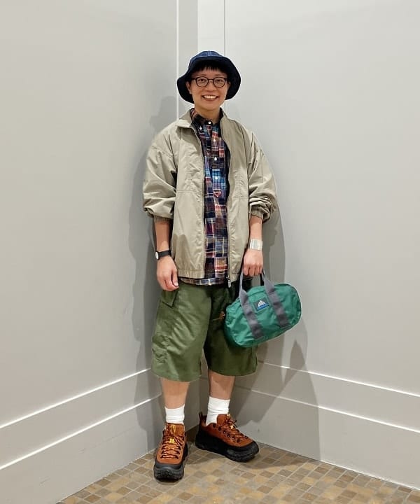 土田 達也さんの「BEAMS WOMEN｜BEAMS / ビッグ 6ポケット カーゴ ショーツ」を使ったコーディネート