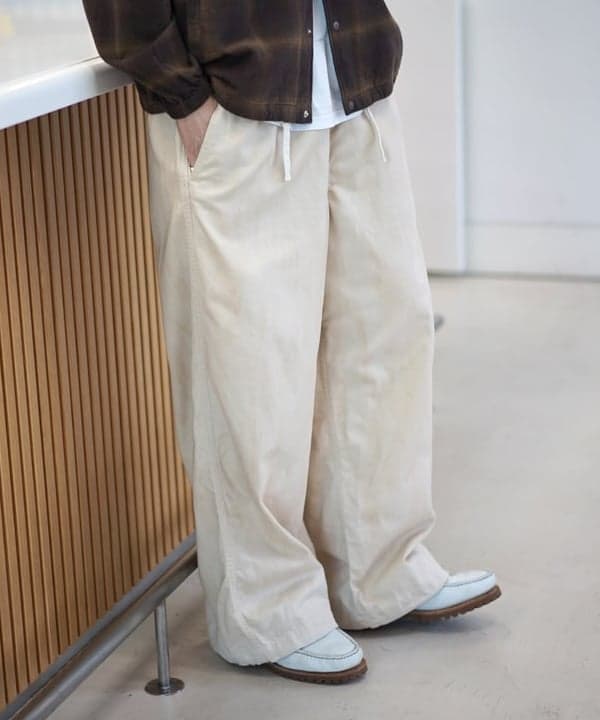 SUDOさんの「BEAMS WOMEN｜ワイド ダスティー イージーパンツ」を使ったコーディネート